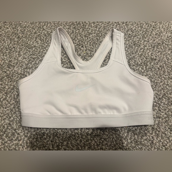 Nike Other - Nike Dri-FIT White Sports Bra